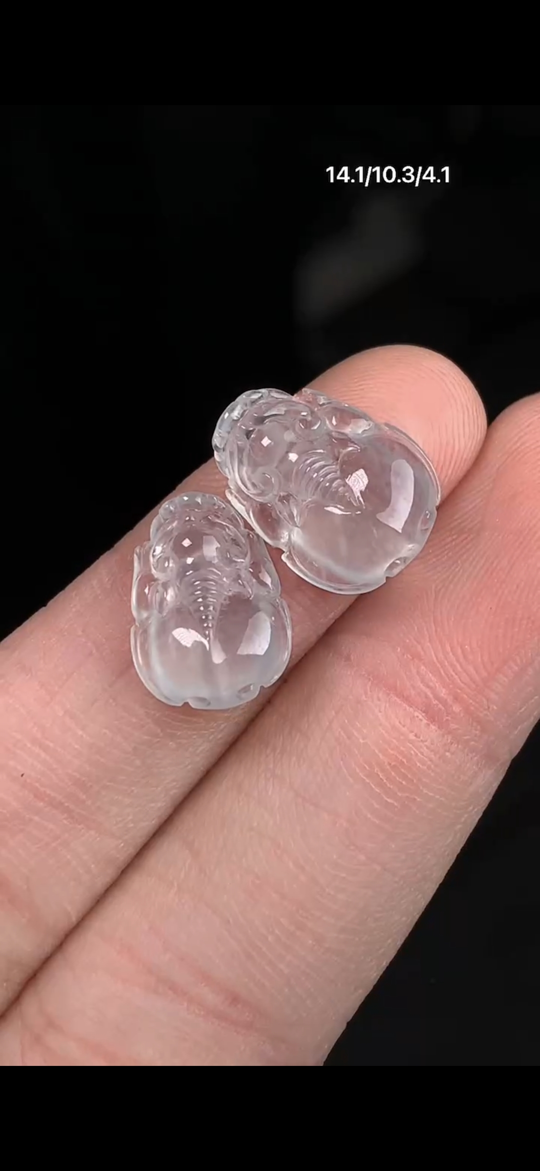 Cặp tì hưu cao băng trắng 0jd11131